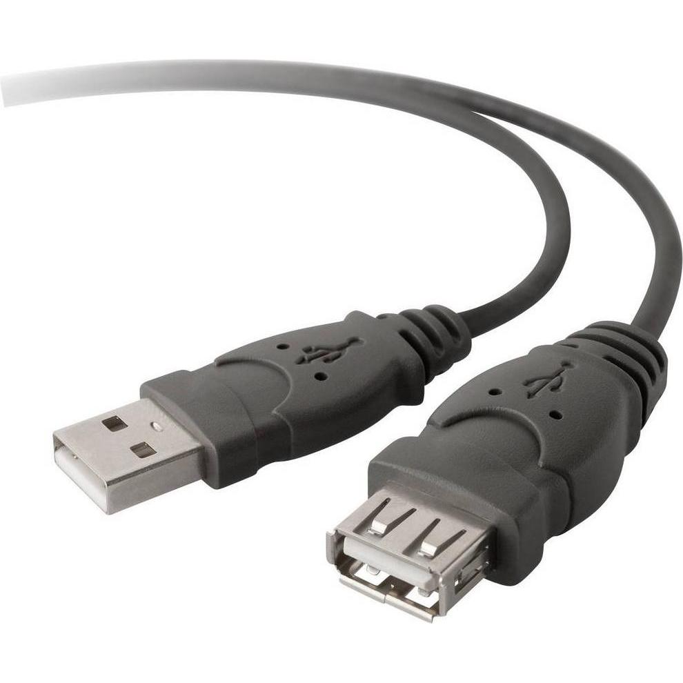 Thumbnail - Belkin USB-Verlängerungskabel (4.80 m, USB 2.0), USB Kabel