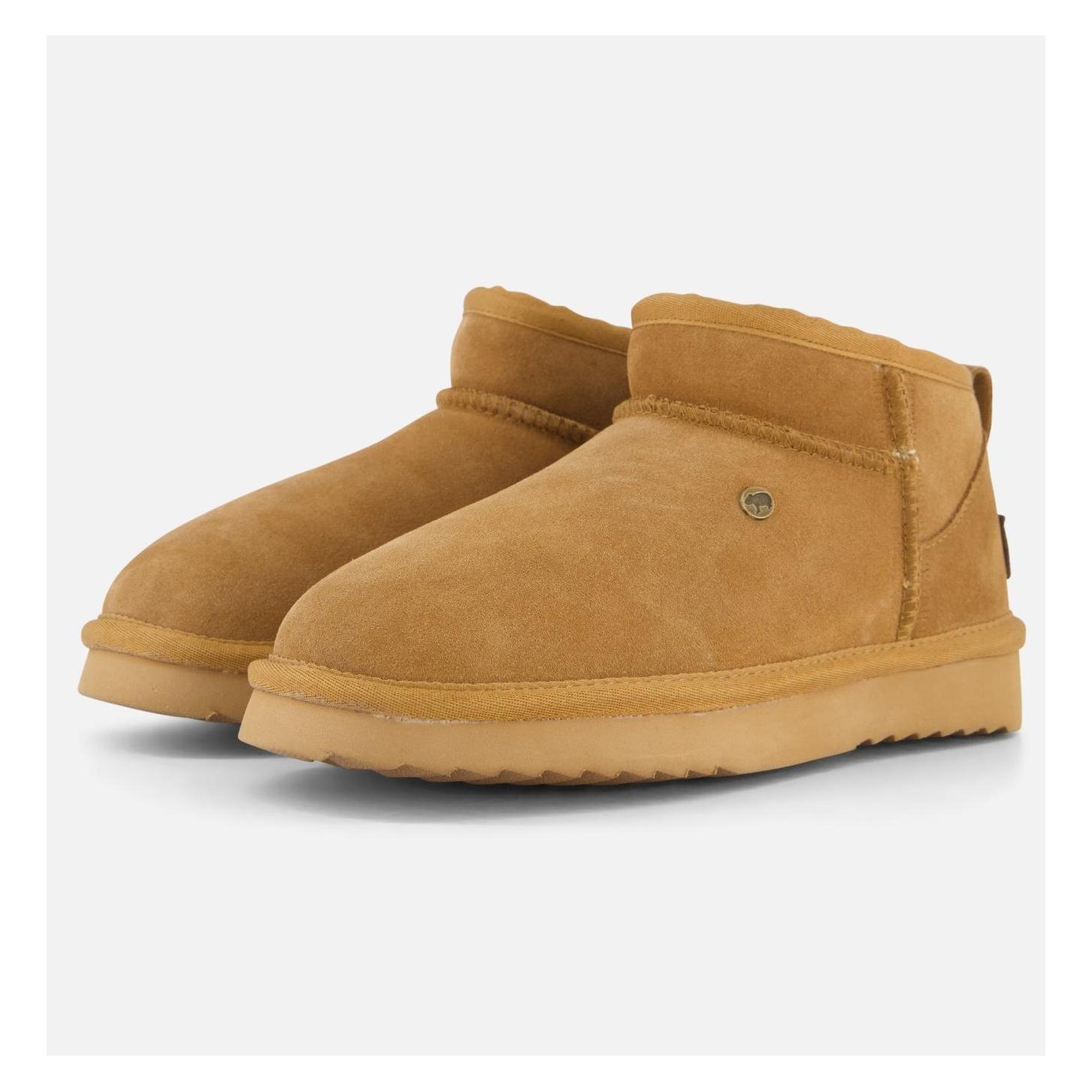Warmbat, Vrouwen, Laarzen, Durack Vrouwen Laarzen - Cognac - Maat 39, Bruin, (39)