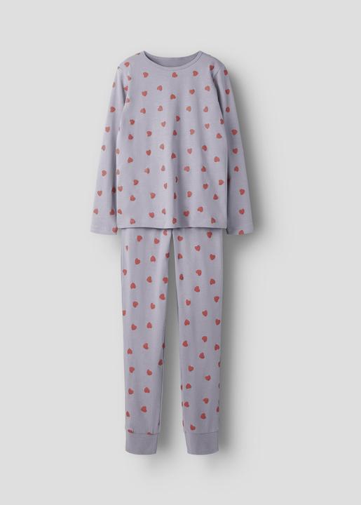 Produktbild Name it Nkfnightset Lavender Hearts Noos (86)