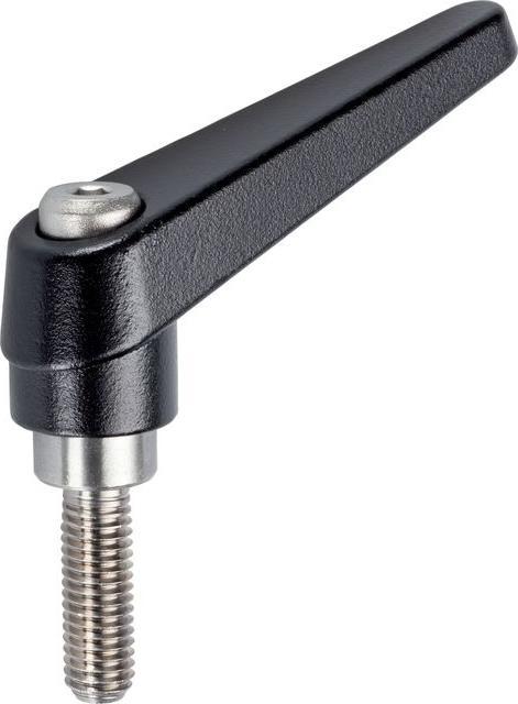 Produktbild Halder Verstellbare Klemmhebel (M4)