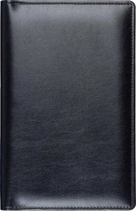 Visitenkartenmappe Soft 12,5x20cm schwarz