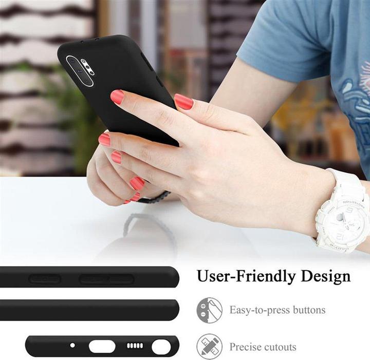 Immagine prodotto Cadorabo Copertura della cassa del silicone liquido TPU (Samsung Galaxy Note 10 Plus, Samsung Galaxy Note 10 Pro)