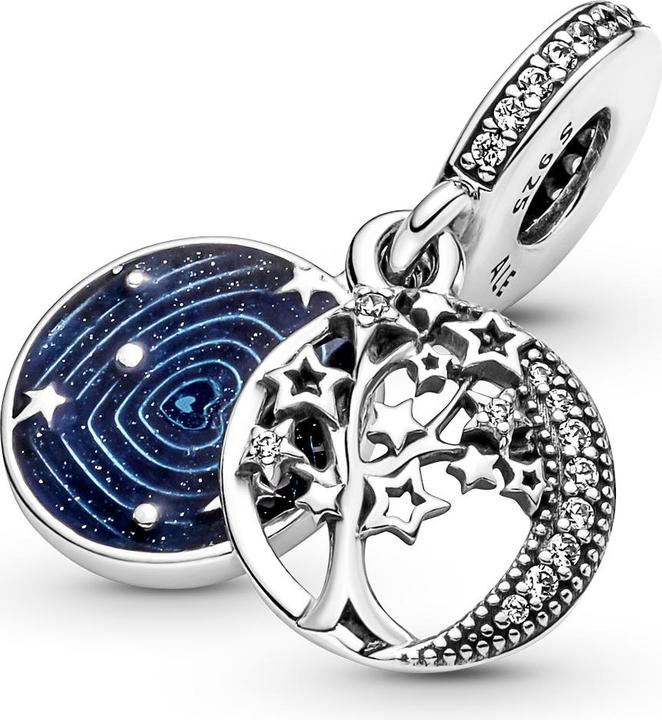 Immagine prodotto Pandora Albero, galassia e luna (Argento 925, Smalto)