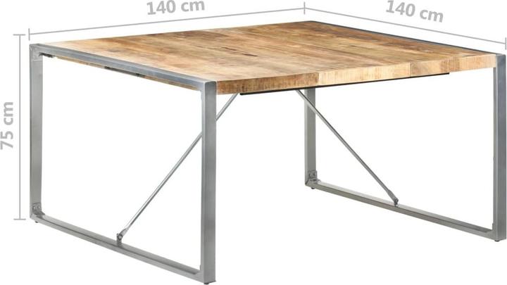 Image du produit vidaXL Esstisch (140 x 140 x 75 cm)