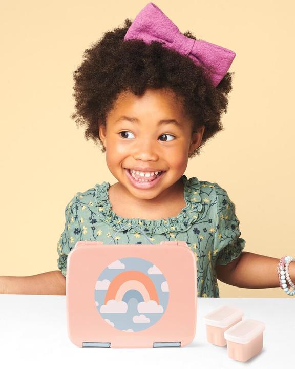 Actual product image Skiphop Spark Style Bento Box Rainbow