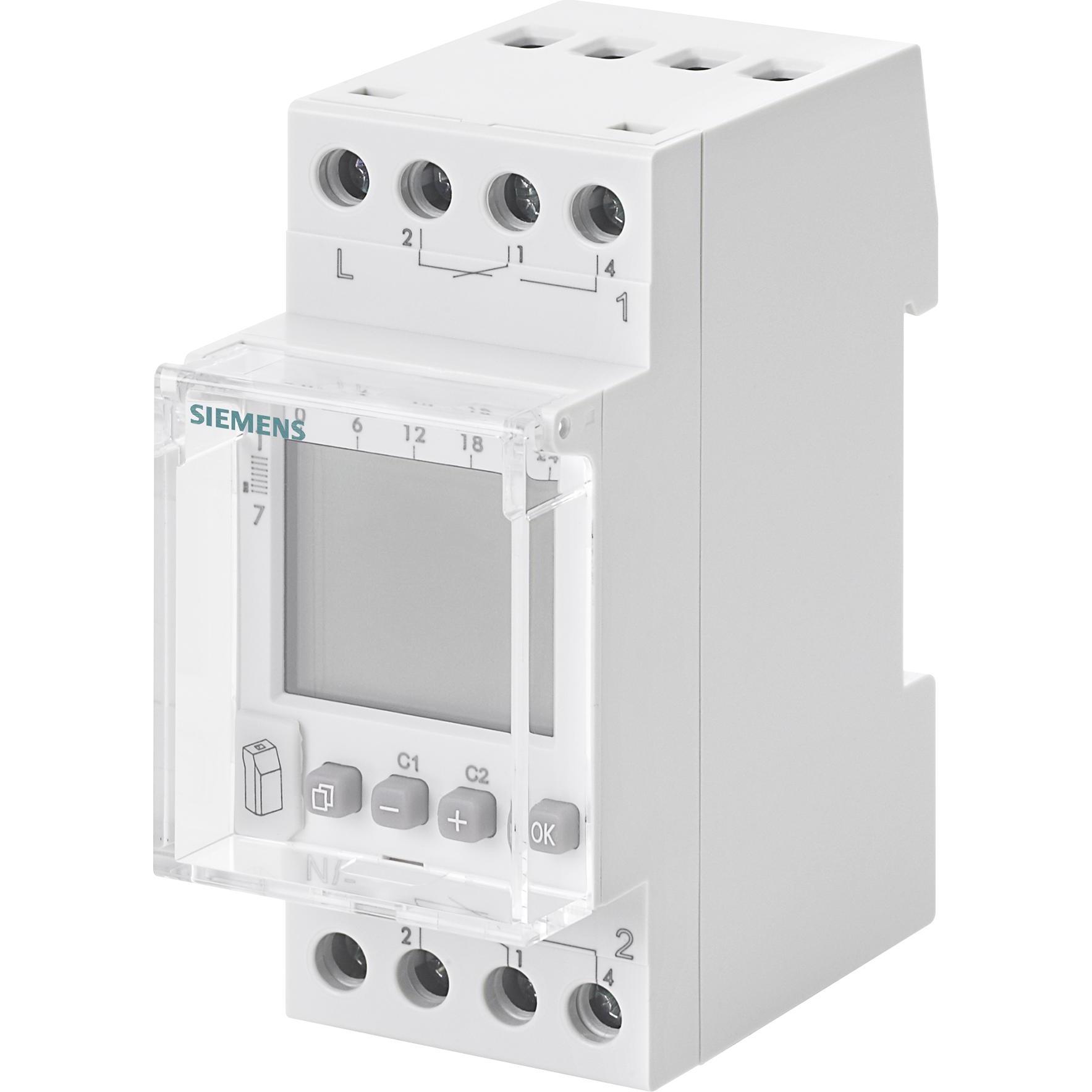 Siemens, Timer, SIEM 7LF4522-0 Timer settimanale Profi Digital 230V 16A 2K