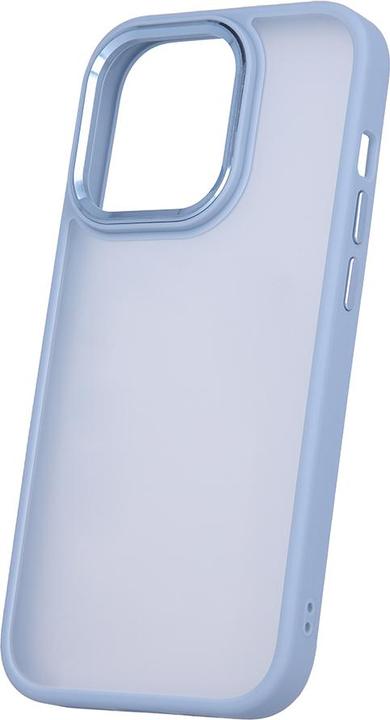 Actual product image OEM Satin Matt case for iPhone 14 Pro 6,1" blue (Apple iPhone 14 Pro)