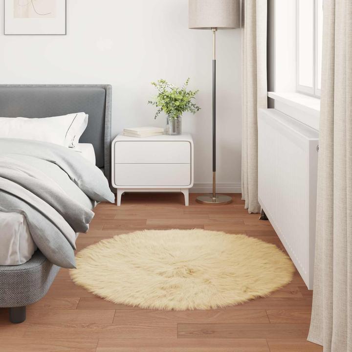 Immagine prodotto vidaXL Kunstschaffell Teppich (100 cm)