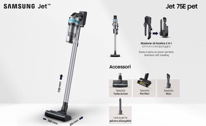Actual product image Samsung VAC CLEANER STICK VS20B75AGR1/GE SAM