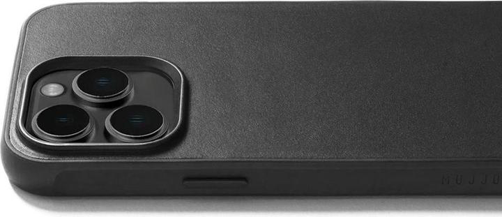 Productafbeelding Mujjo Impact Case met MagSafe iPhone 15 Pro Max zwart (MUJJO-CL-048-BK) (Apple iPhone 15 Pro Max)