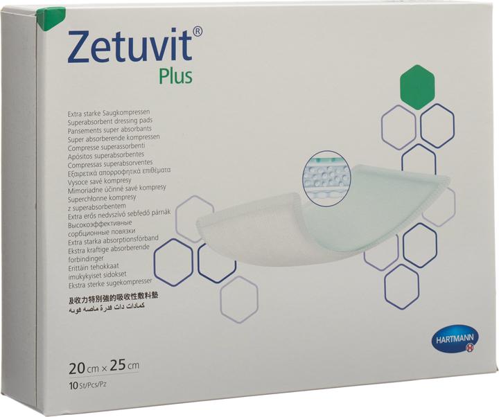 Actual product image Zetuvit Plus absorption bandage