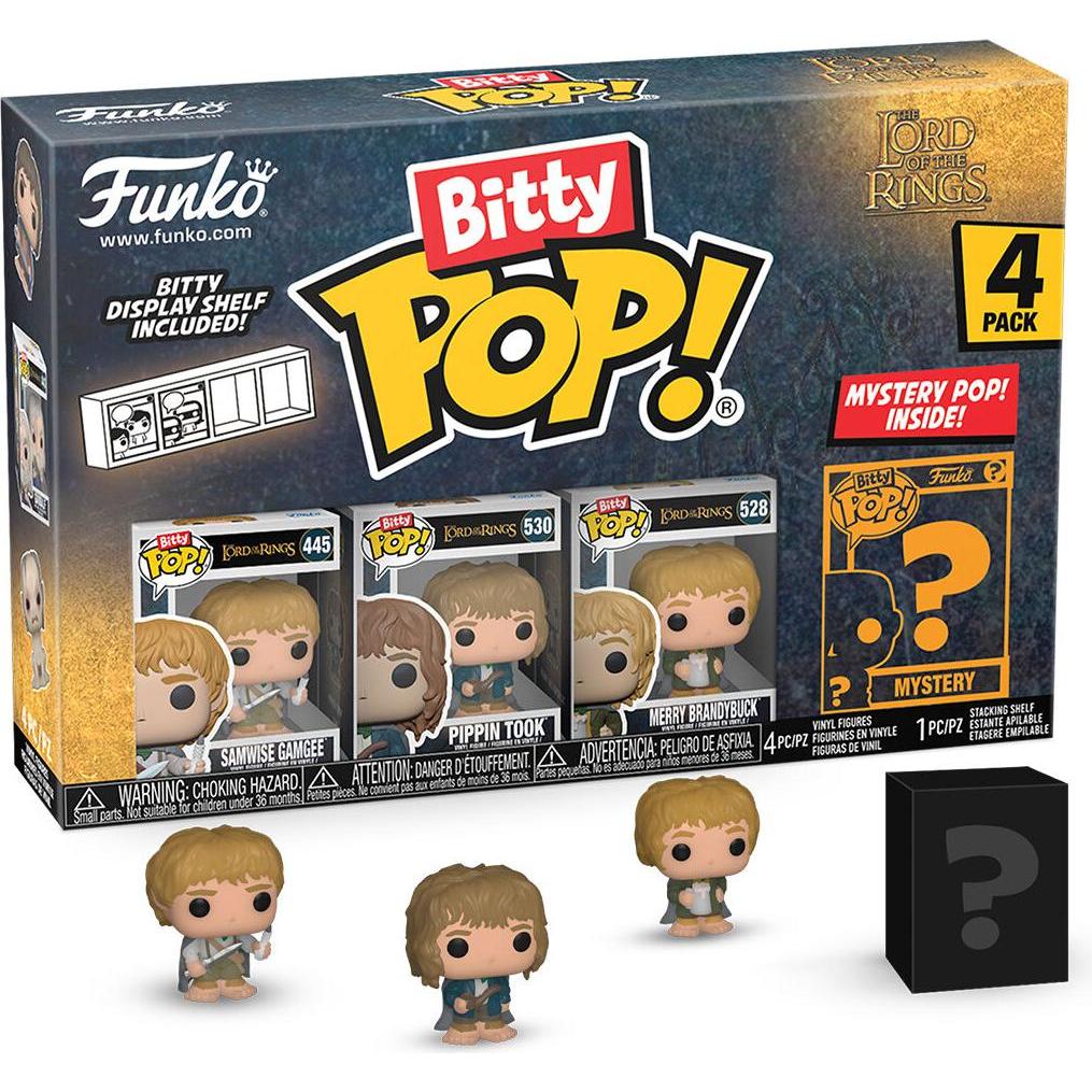Funko Blister 4 figures Bitty POP The Lord of the Rings Samwise