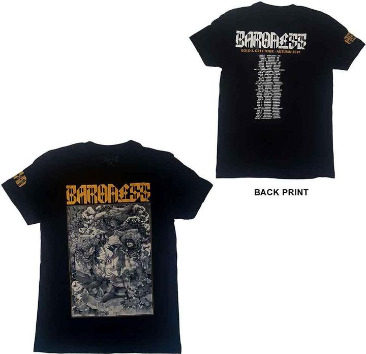 Baroness Gold & Grey Dateback (S)