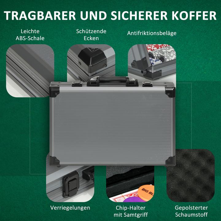 Image du produit SportNow Pokerset PS, Polyester Grau