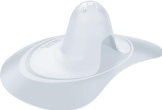 Produktbild NUK Brusthütchen zum Schutz empfindlicher Brustwarzen, Grösse S, 2 Stück, inkl. Schutzdose (S)