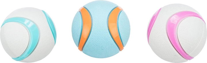 Immagine prodotto Trixie 33410, Cane, Palla, Multicolore, Gomma termoplastica (TPR), 6 cm (Gioco da masticare per cani)