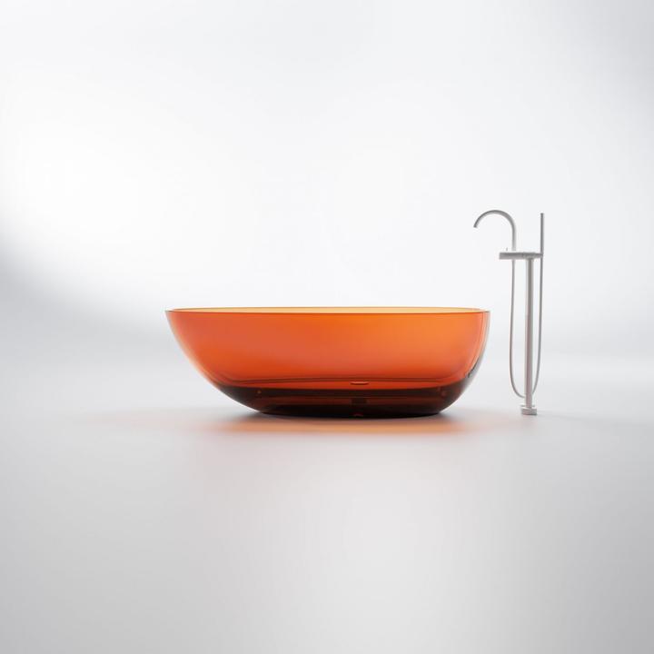 Actual product image Steinberg Series 100 bath faucet, freestanding, projection: 231mm