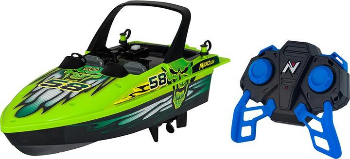 Produktbild Nikko 10171 Speedboot, ferngesteuertes RC Boot, Wasser Action bis 2,5 km/h, Robustes Motorboot, sch