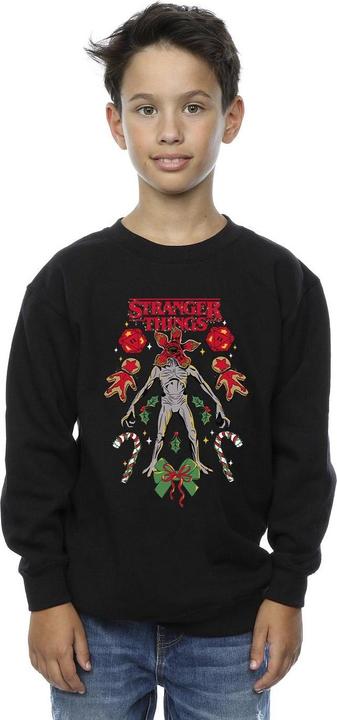Produktbild Netflix Stranger Things Christmas Demogorgon Sweatshirt Jungen (152, 158)