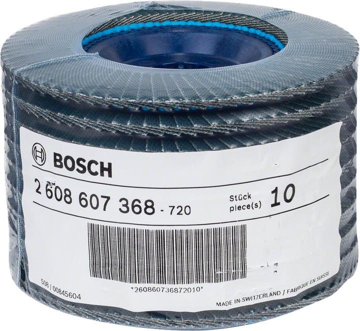 Produktbild Bosch Professional Zubehör Fächerschleifscheibe X551 Expert for Metal, gerade, 125 mm, 120 (120)