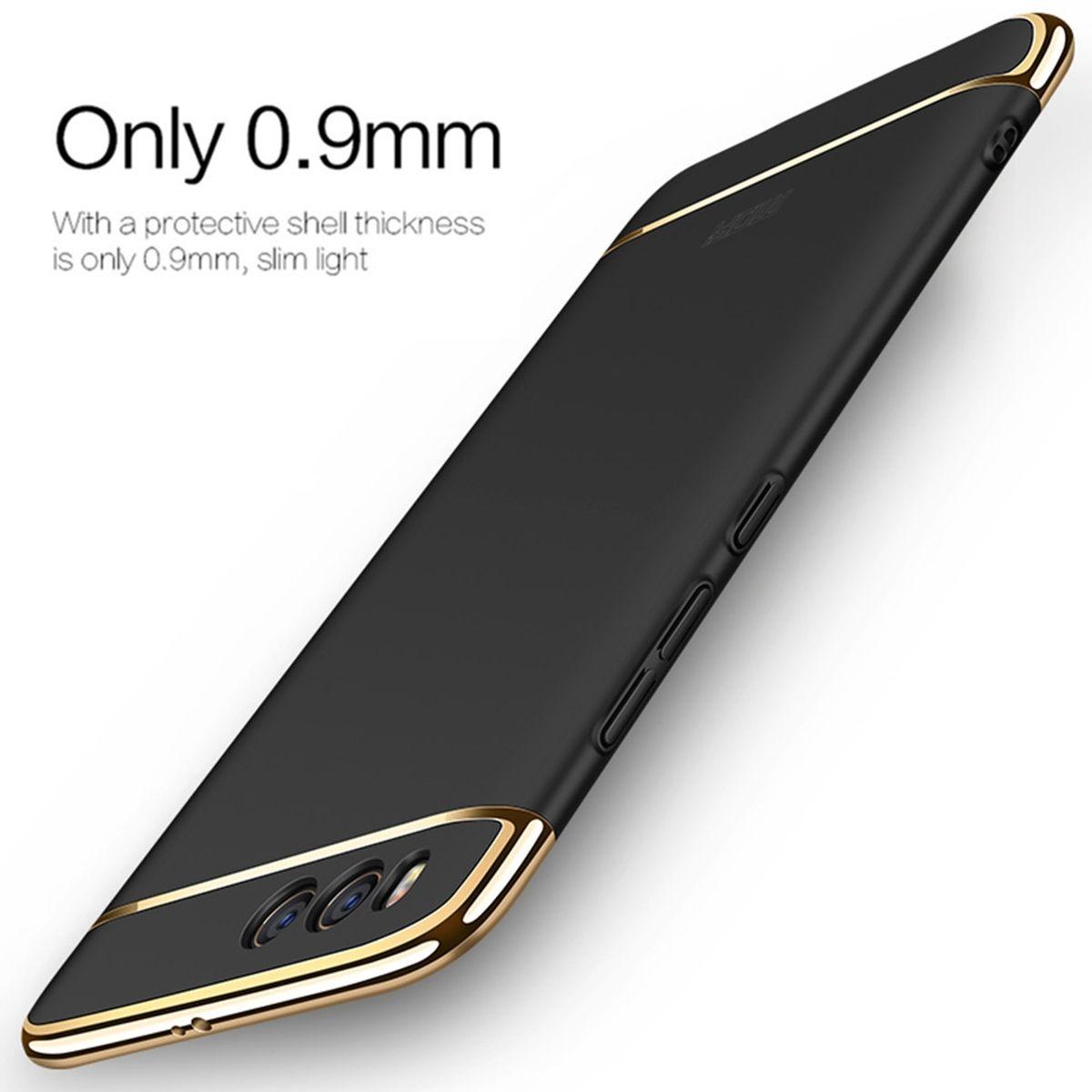 Thumbnail - König Design Xiaomi Mi 6 Plus Hülle Case Handy Cover Schutz Tasche Schutzhülle Bumper Gold (Xiaomi Mi 6 Plus), Smartphon...
