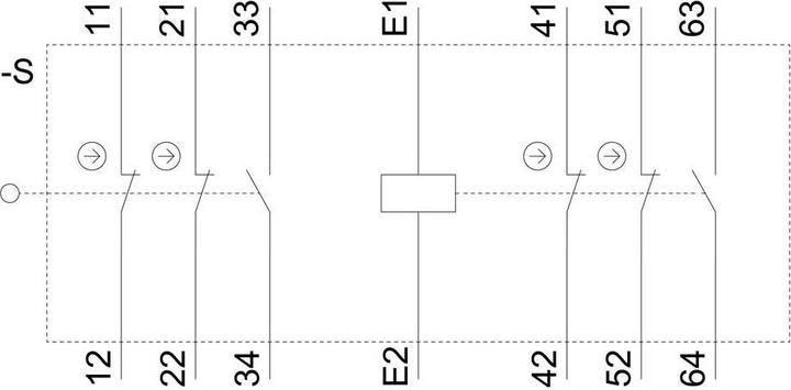 Immagine prodotto Siemens Interblocco a solenoide 1S 2Ö 24VDC
