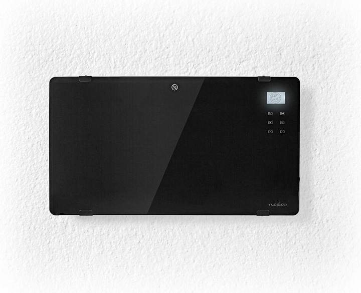 Immagine prodotto Nedis HTPL20FBK. Tipo: Stufa elettrica a convettore, Lunghezza del cavo: 1,5 m, Classe di protezione (2000 W)