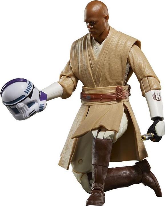 Immagine prodotto Hasbro STAR WARS -Mace Windu e Soldato Clone 187 légion -Fig Serie Nera 15cm