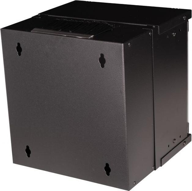 Actual product image equip Wall-mounted enclosure 10" 06U 300x300mm black (6 RU, 10 inch rack)