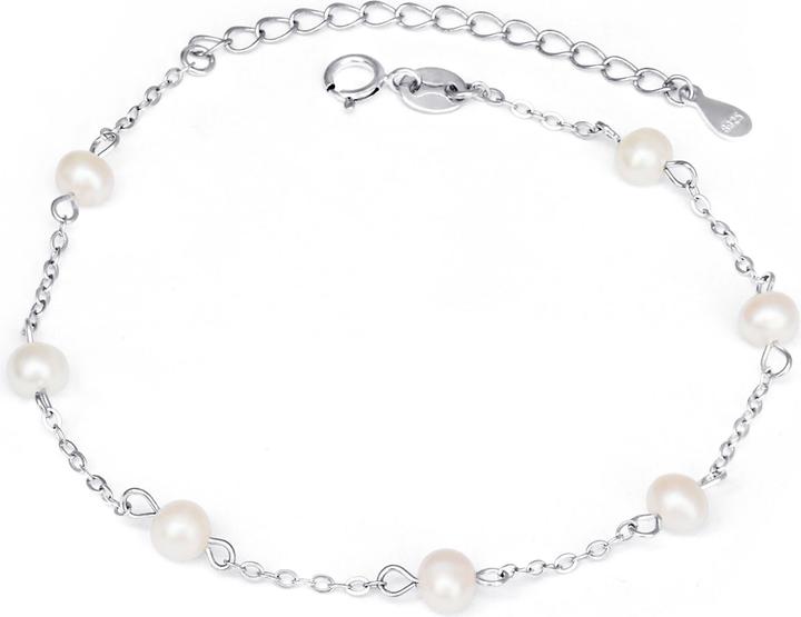 Immagine prodotto Agato Incantevole bracciale in argento con perle AGB784/21P (Argento)