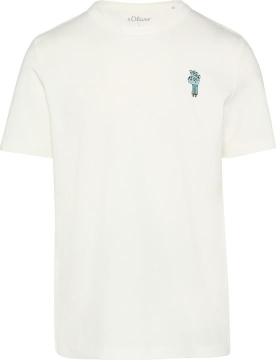 Image du produit S.Oliver T-Shirt T-Shirt mit Halloween-Stickerei (XL)