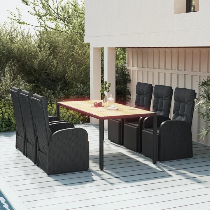 Produktbild vidaXL Garten Essgruppe (190 x 90 x 75 cm)