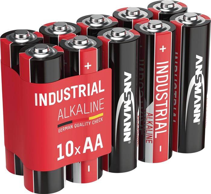 Produktbild Ansmann Industrial (10 Stk., AA / LR6 / LR06 / Mignon / R6 / R14505, 2700 mAh)