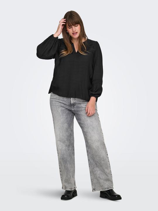 Immagine prodotto Only Vestibilità regolare Scollo a V con maniche a palloncino Top Top (54)