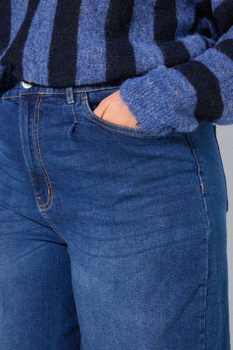 Produktbild Studio Untold Ballon-Jeans, Dark-Denim, High Waist, 5-Pocket (52)