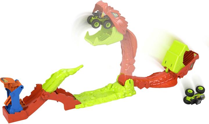 Image du produit Mattel Hot Wheels Monster Trucks Gigantische Schlangenjagd