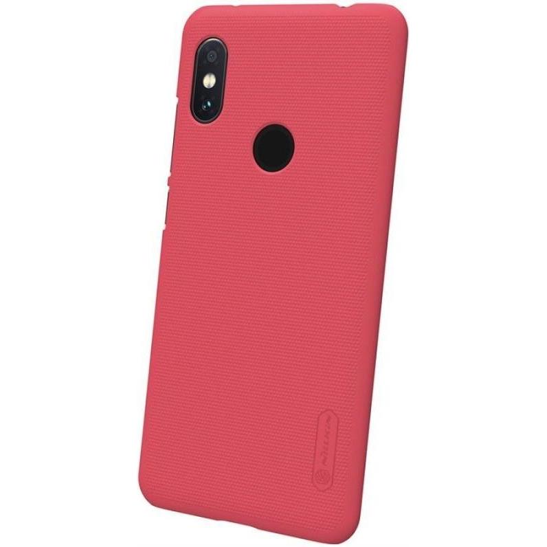 Nillkin Custodia Redmi Note 6 Pro Super Frosted Shield (Xiaomi Redmi Nota 6 Pro), Cover smartphone, Rosso