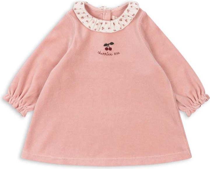 Actual product image Konges Slojd Miffa dress with frills Mellow (86)