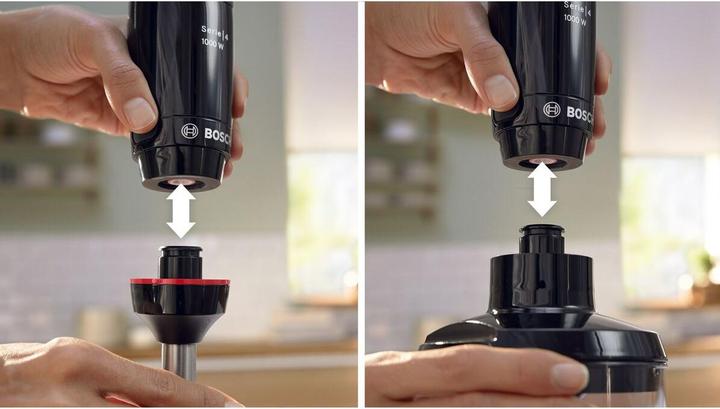 Image du produit Bosch Hausgeräte Serie 4 MSM4B621 - ErgoMaster staafmixer - 1000W - Zwart