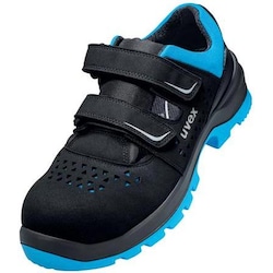 Uvex Safety, Sicherheitsschuhe, 2 xenovaÂ Sandalen S1 95539 schwarz, blau Weite 12 GrÃ¶ÃŸe 43 (S1, 43)