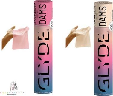 Immagine prodotto Glyde - Dighe Laminas Lattice Sesso Orale Vaniglia (4 pz.)