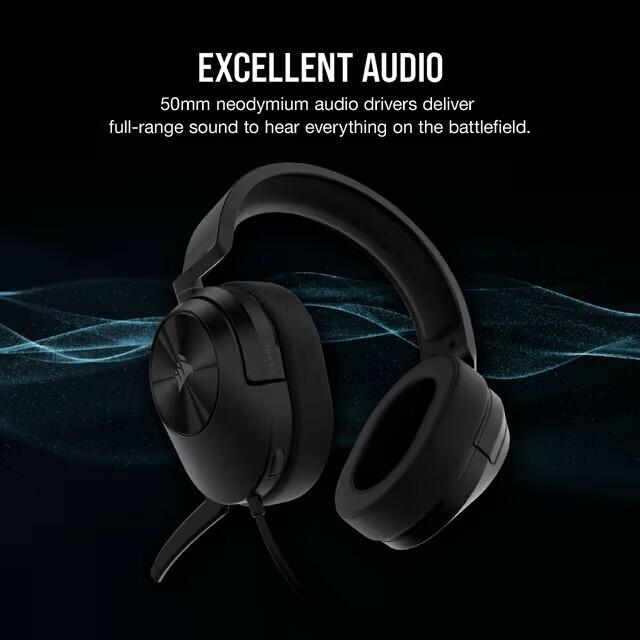 Immagine prodotto Corsair HS55 (Cablato)