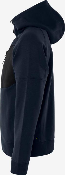 Actual product image Fristads Sweatshirt hooded jacket 7831 GKI size S dark navy (S)