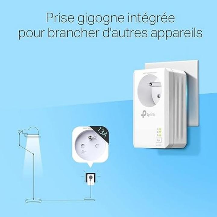 Productafbeelding TP-Link TL-PA7017PKIT(FR) Ingebouwde Ethernetpoort (e) (1000 Mbit/s)