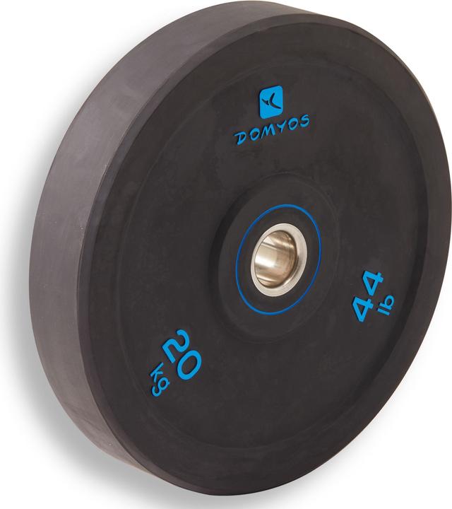 Image du produit Domyos Disque d'haltères Bumper en caoutchouc (1 x 20 kg)