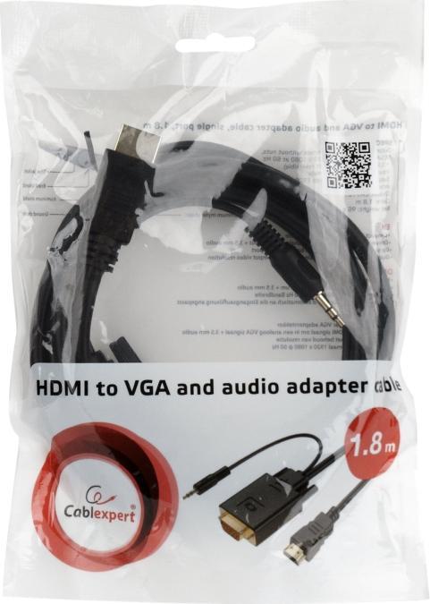 Immagine prodotto Gembird HDMI (Typ A) — VGA (1.80 m)