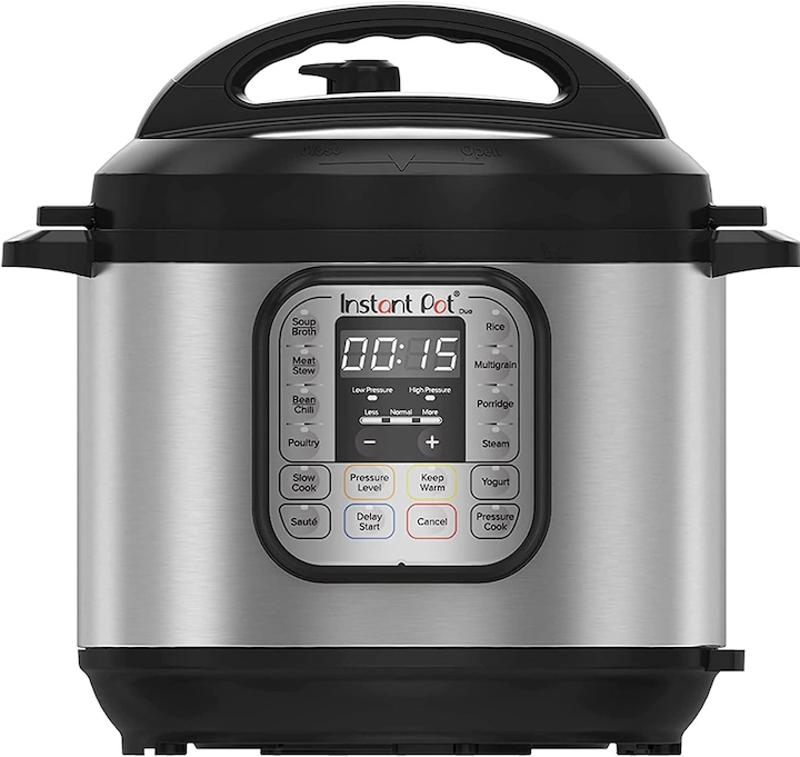 Instant Pot Duo 7,6L multicooker 7-in-1 - snelkookpan - pressure cooker - rijstkoker - slowcooker - stomer -