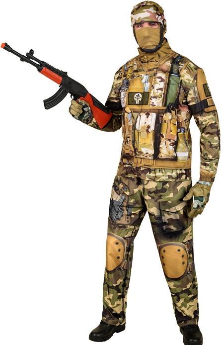 Produktbild Widmann Soldat Fast Costume (L)