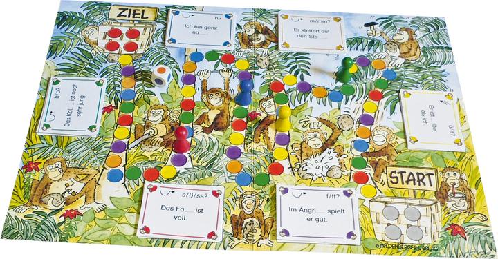 Produktbild Wer knackt die Nuss? Karteikarten, Würfelspiel (Spiel) (Deutsch, 2 - 4 Spieler)
