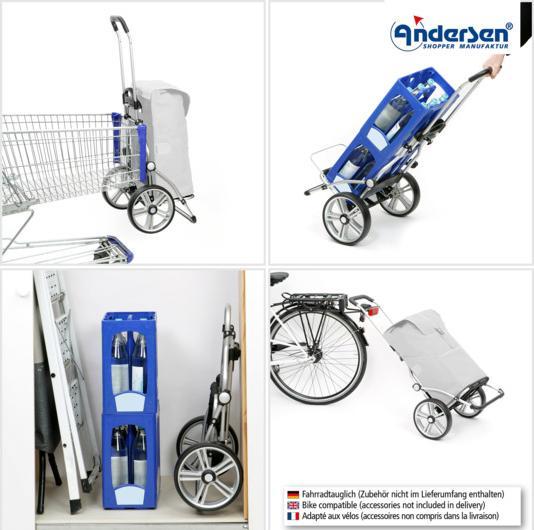 Actual product image Andersen Royal Hydro 2.1 shopping trolley